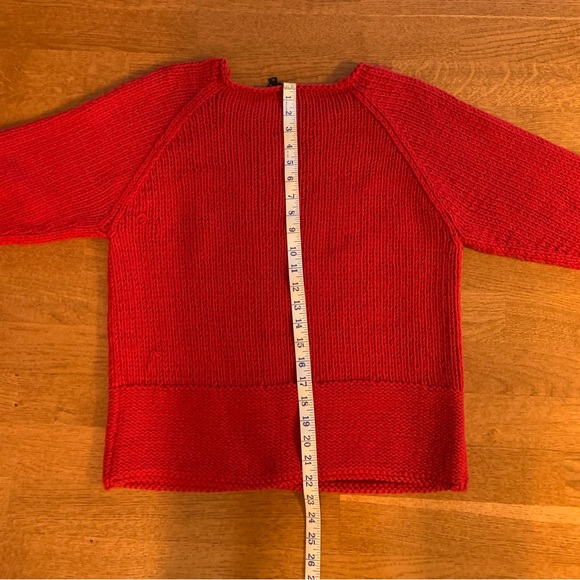 Perry Ellis Red Knitted Sweater Size XL - Picture 5 of 6